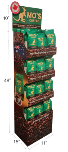 MO'S Retail Display Stand